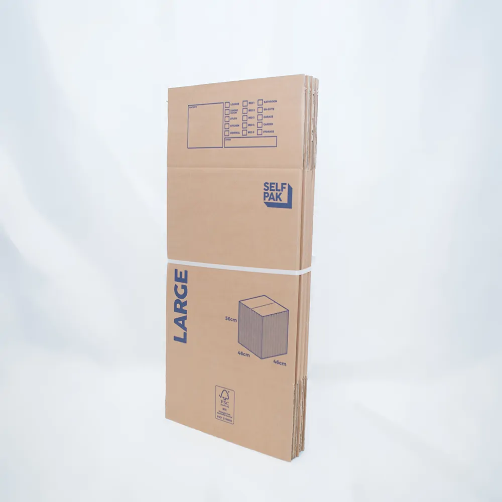 Pack of 5 Large Packing Boxes