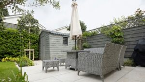 Self storage for outdoor furniture